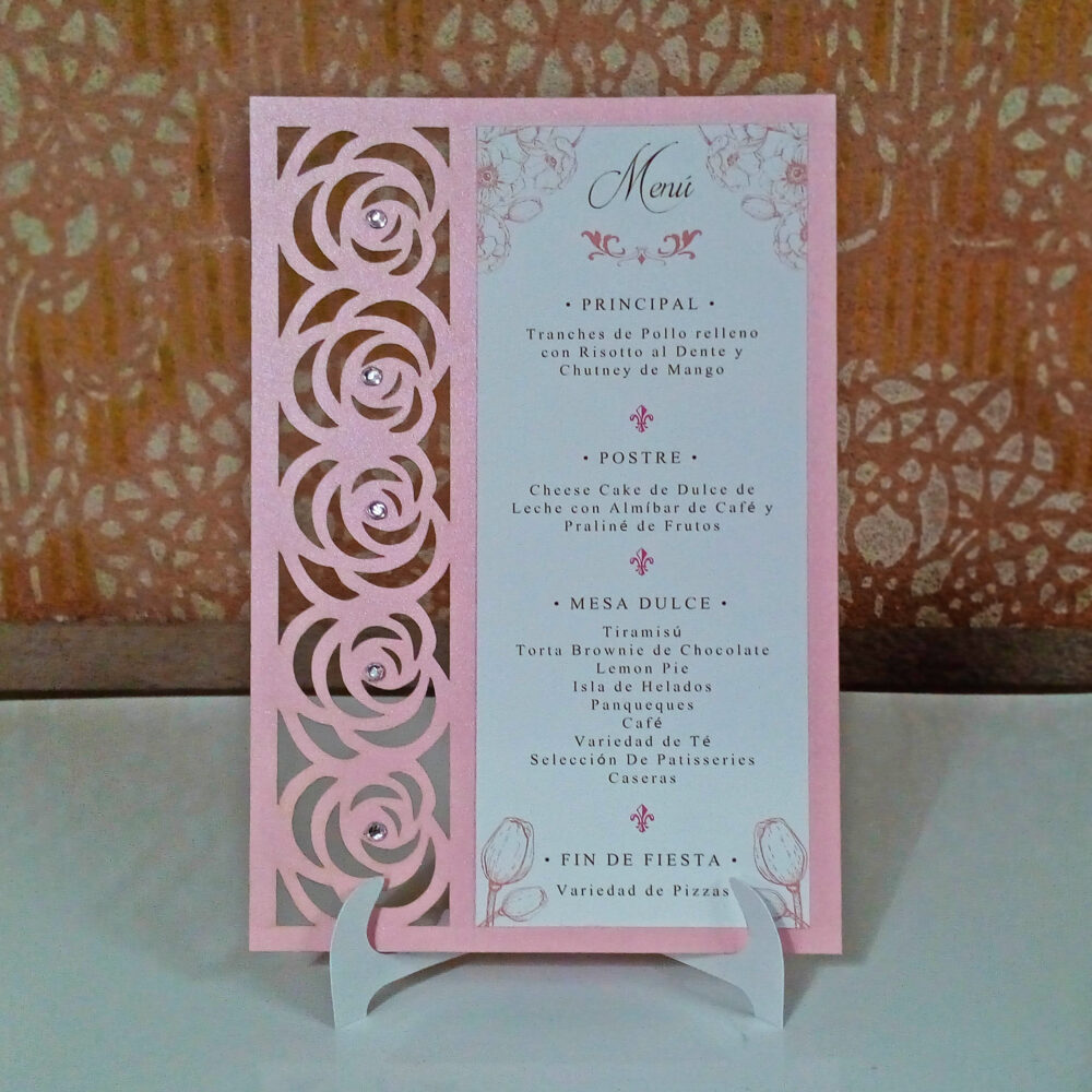 Menú Rosas