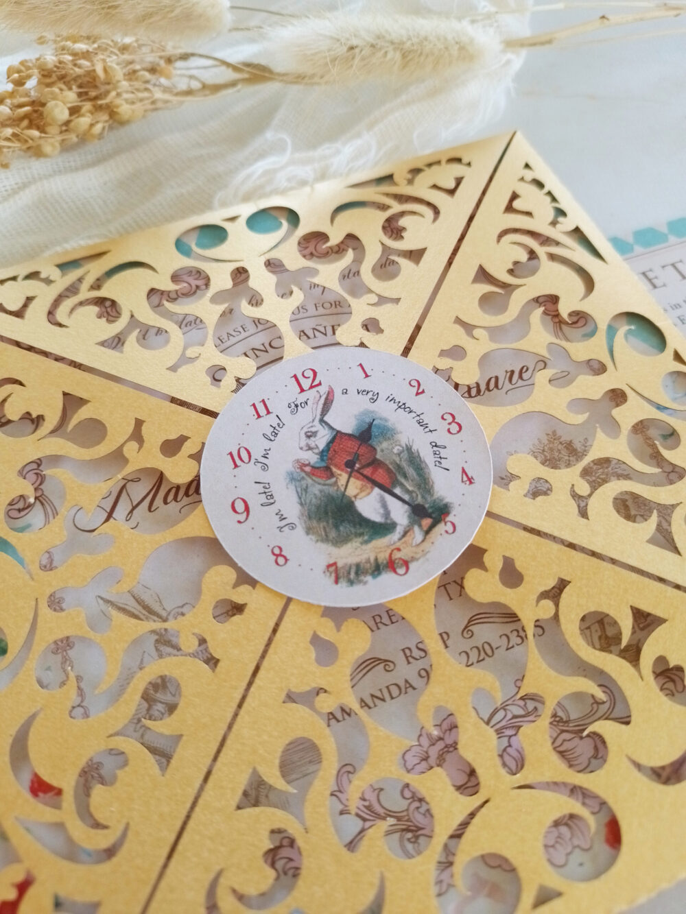 Tarjeta Láser 38 - Alicia en el país de las maravillas - Imagen 3