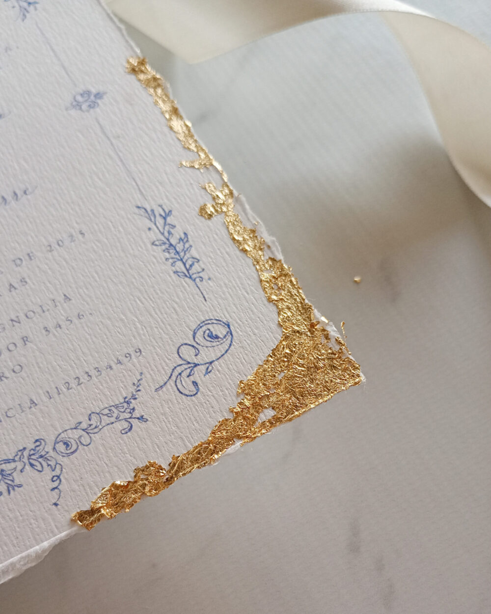 Deckled Edge Blue Victoria - Imagen 6
